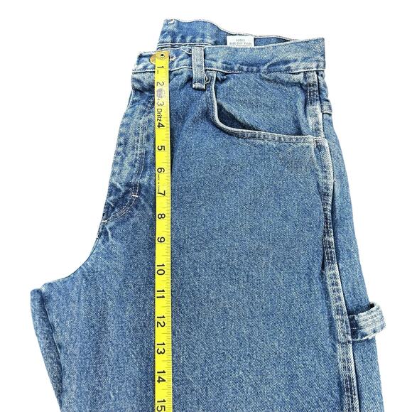 Bulwark Men FR Jeans Size 34 Blue Flame Resistant Carpenter Heavyweight Denim - Picture 12 of 12